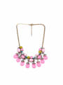 thumb Color Artificial Stones Alloy Necklace 1