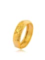 thumb Copper Alloy 23K Gold Plated Ethnic style Dragon and Phoenix Bangle 0