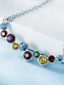 thumb Colorful Searovski Crystals Necklace 2