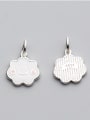 thumb 925 Sterling Silver With 18k Gold Plated Cute Irregular clouds Charms 2