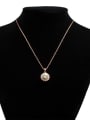 thumb Creative Flower Shaped Freshwater Pearl Necklace 2