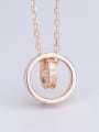 thumb Double Round Necklace 0