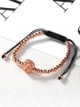 thumb Fashion Lion Head Beads Adjustable Bracelet 3