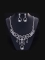 thumb Noble Bridal Accessory Two Pieces Jewelry Set 0