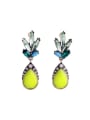 thumb All-match Leaves Drop Chandelier earring 0