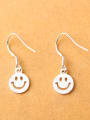 thumb Personalized Smiling Face Silver Earrings 0