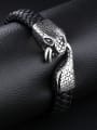 thumb Personalized Woven Artificial Leather Snake Bracelet 2