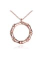 thumb Rose Gold Simply Style Necklace 0