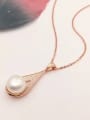 thumb 2018 Freshwater Pearl Water Drop shaped Necklace 1