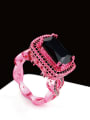 thumb Party Accessories Hot Pink Fashion Ring 2
