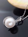 thumb Freshwater Pearl Round Necklace 1