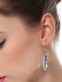 thumb S925 Silver Colorful hook earring 1