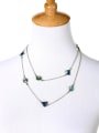 thumb Fashion Long Simple Alloy Necklace 1