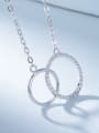 thumb All-match Double Circle Necklace 0