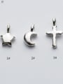 thumb 925 Sterling Silver With Silver Plated Classic Cross Charms 0