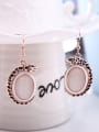 thumb Alloy Rose Gold Plated Fashion Artificial Stones Leopard Two Pieces Jewelry Set 2