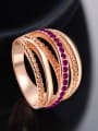 thumb Luxury Multi Layer Austria Crystal Ring 1