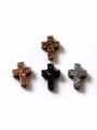 thumb Fashion Shiny Natural Agate Stone Cross Pendant 4