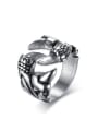 thumb Vintage Claw Shaped Stainless Steel Ring 0