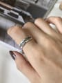 thumb Sterling Silver retro free size ring 1