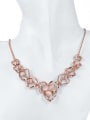 thumb Romantic Hollowed Women Flower Shaped Necklace 2