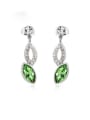 thumb Fashion Ovals Austria Crystal Stud Earrings 2