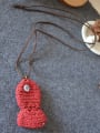 thumb Women Red Fish Shaped Necklace 0