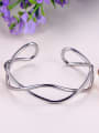 thumb Fashion Open Design Stainless Steel Copper Bangle 1