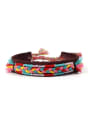 thumb Retro Style Colorful Woven Leather Rope Bracelet 0