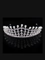 thumb Luxury Noble Micro Pave Zircons Artificial Pearls Hair Accessories 0