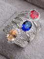 thumb Western Style Color Zircon Women Ring 2
