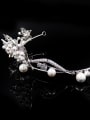 thumb Simple Exquisite Artificial Pearls  Zircons Hair Accessories 1