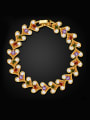 thumb Fashion Multicolor Zircon Heart shapes Bracelet 0