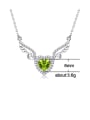 thumb Copper With Platinum Plated Simplistic Heart Necklaces 4