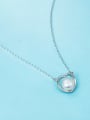 thumb Heart Freshwater Pearl Necklace 2