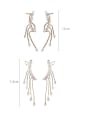 thumb Alloy With Imitation Gold Plated Delicate Irregular Drop Earrings 2