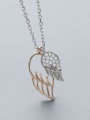 thumb Wings Shaped Necklace 0