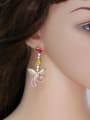 thumb Western Style Luxury New Design Colorful Drop Earrings 1