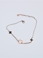 thumb Flower Accessories Rose Gold Plated Anklet 0