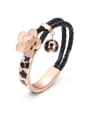 thumb Europe And The United States High-quality Woven Leather Bracelet 2