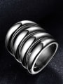 thumb Personality Multi Layer Stainless Steel Ring 2