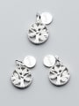 thumb 925 Sterling Silver With Antique Silver Plated Trendy Round Findings & Components 2