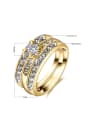 thumb Delicate Three Layer Design Crystal Ring 1