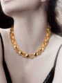 thumb 18K Fashion Thick Chain Necklace 1