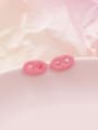 thumb Alloy With Rose Gold Plated Cute Pig Nose Stud Earrings 2