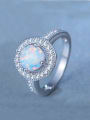 thumb Opal Stone Engagement Ring 0