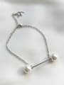 thumb Pure silver synthetic pearl Scepter Bracelet 0