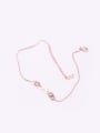 thumb Fashion Butterfly Rose Gold Plated Anklet 0