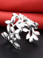 thumb Leaves-shape Smooth Fashion Creative Opening Ring 2