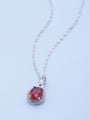 thumb Red Oval Pendant 3